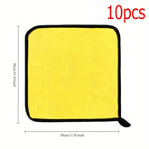 10pcs Car cleaning fiber car wipes car wash dry absorbent microfiber cleaning cloth car wash dry towel Car cleaning