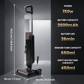 3in 1Automatic Cleaning, Vacuum Cleaning, Mopping Machine, Wet And Dry Dual-use Vacuum Cleaner, Floor Scrubber, Narwhal Vacuum Mop, Wet Dry Vacuum Cleaner, Wet And Dry Vacuum Cleaner, Shop Vacuum Wet And Dry, Vacuum Cleaner For Home, Wet Dry Shop Vac