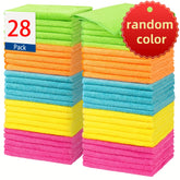 18\u002F28\u002F38pcs Set of Store Towels, Bulk Microfiber Cleaning Cloths
