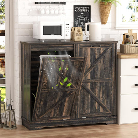 Sturdy Trash Cans Durable Odor-Proof for Home Office