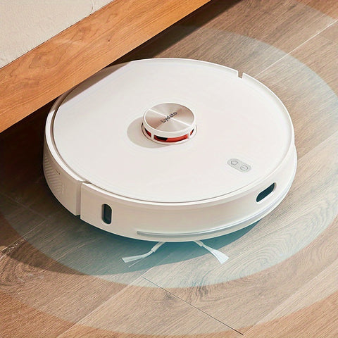 Lydsto S1 MAX Robot Vacuum and Mop Combo - All-in-One Sweeping, Mopping, Vacuuming with 8000Pa Powerful Suction, Auto Telescoping Mop, App & Voice Control, 40-Day Runtime, WiFi, for Hardwood, Tile, Linoleum Floors - Ideal for Home, Office, Pet Owners - Co