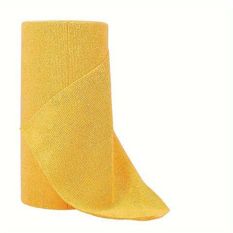 Microfiber Cleaning Cloth Roll - 50 Sheets, Reusable Washable Towels with Perforations
