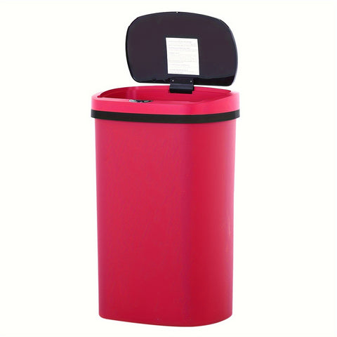13 Gallon\u002F50L Automatic Trash Can, Touchless Motion Sensor Garbage Can, Lid Anti-Fingerprint Mute Designed, Trash Can For Kitchen Living Room Office Bedroom