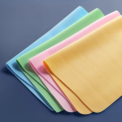 Premium Microfiber Shammy Cloths 6-Pack Premium Absorbent Microfiber Shammy Cloths - Scratch-Resistant