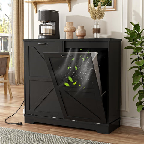 Sturdy Trash Cans Durable Odor-Proof for Home Office
