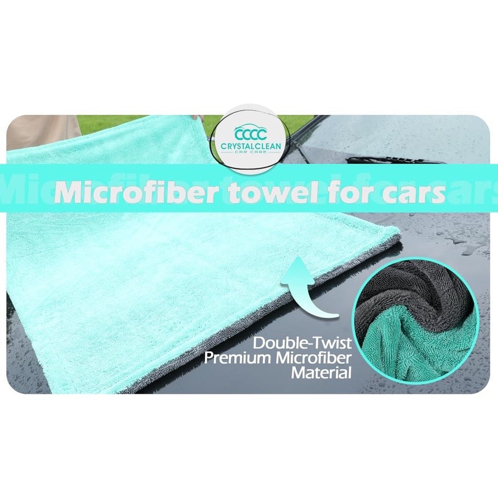 Extra Large Pack of 2 Double Twisted Loop Quick-Drying Towel