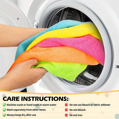18\u002F28\u002F38pcs Set of Store Towels, Bulk Microfiber Cleaning Cloths
