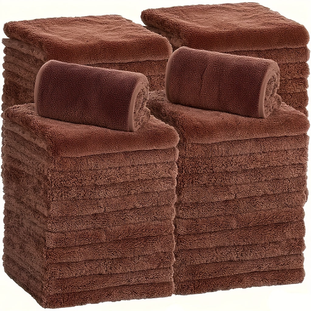 30pcs 15.75X15.75inch 500GSM Ultra Absorbent Car Wash Microfiber Towels - Soft