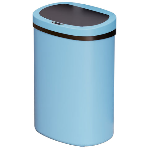 13 Gallon Touchless Trash Can & Garbage Cabinet with Automatic Sensor - Kitchen, Bathroom, Living Room, Office Organizers with Lid, Home Storage Accessories, Plastic Waste Bin for Efficient Organization