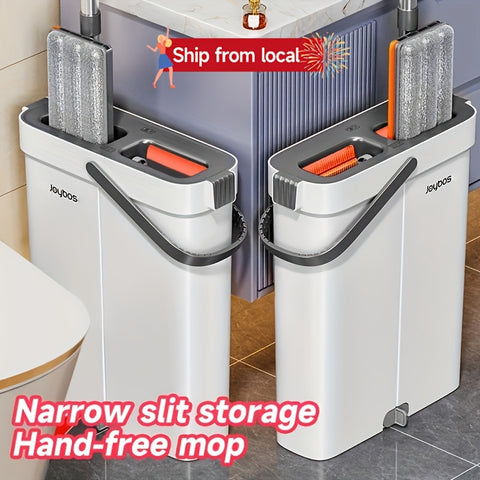33cm\u002F40cm Mop And Bucket with Wringer Dryer Set, Floor Cleaning, Wet And Dry Floor Dust Mop, Home Floor Cleaning System, for All Floors, Recommended for Living Room, Bedroom, Bathroom Kitchen, Cleaning Supplies, Cleaning Tools, Holiday Cleaning