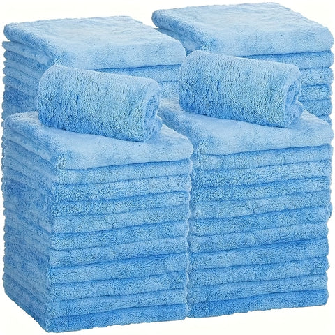 30pcs 15.75X15.75inch 500GSM Ultra Absorbent Car Wash Microfiber Towels - Soft