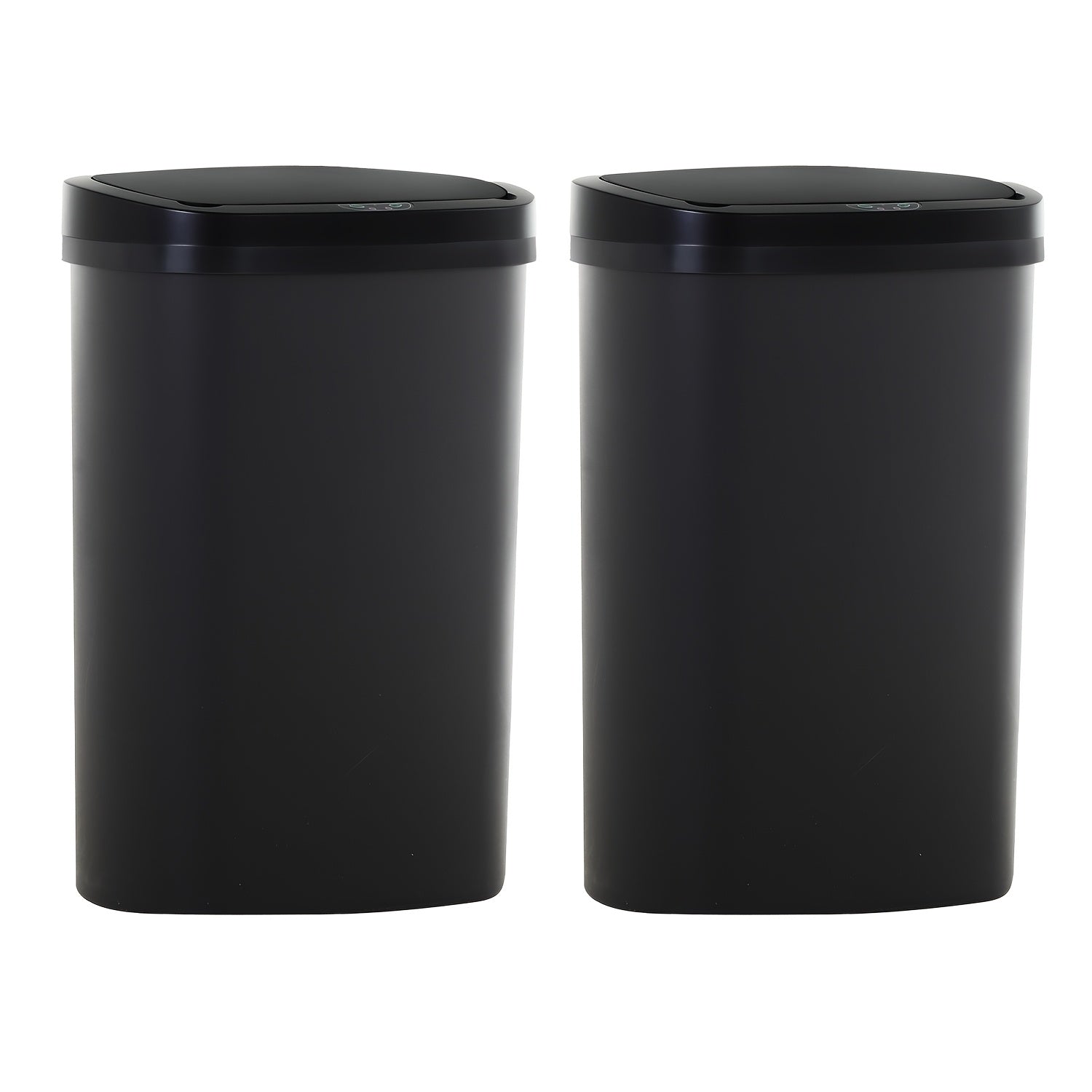 13 Gallon Touchless Trash Can & Garbage Cabinet with Automatic Sensor - Kitchen, Bathroom, Living Room, Office Organizers with Lid, Home Storage Accessories, Plastic Waste Bin for Efficient Organization