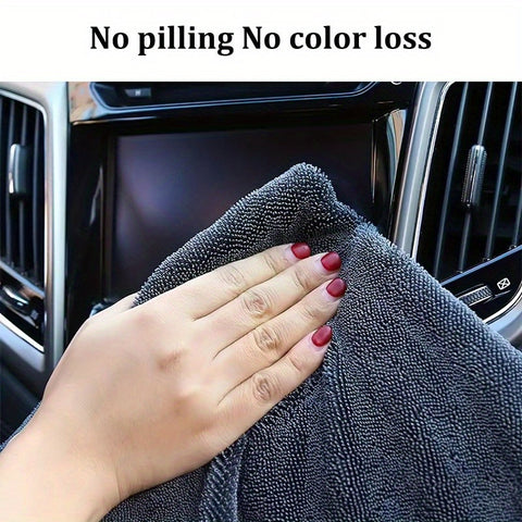 Microfiber Twisted Cloth Towels, 15.75x23.62inch