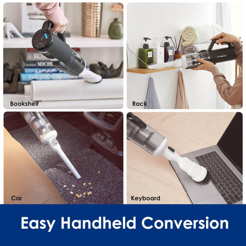 Tineco FLOOR ONE S5 COMBO 2-in-1 Smart Cordless Wet-Dry Vacuum Cleaner and HandVac, Great for Sticky Messes and Pet Hair, Lightweight, Ultra-Quiet, with Smart Display, Wi-Fi, App and Voice Guide