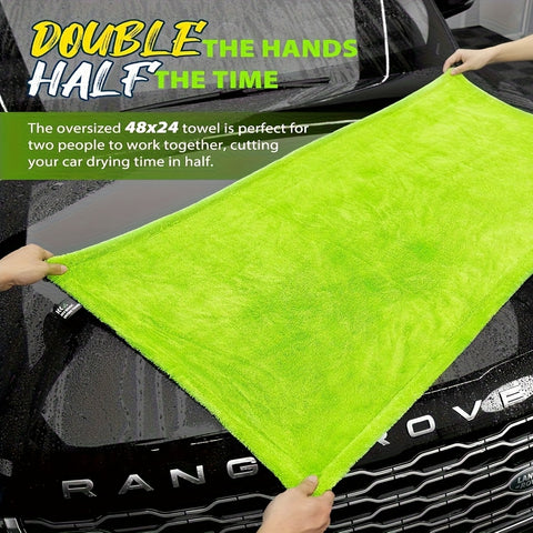 1400GSM Heavy-Duty All-Size SUV & Truck Car Drying Towel - 48\