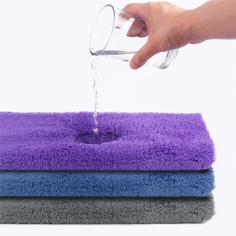 Liuzixuan 15-Pack Microfiber Car Wash Towels, 15.75x15.75inch 350GSM, Super Absorbent, Quick-Dry