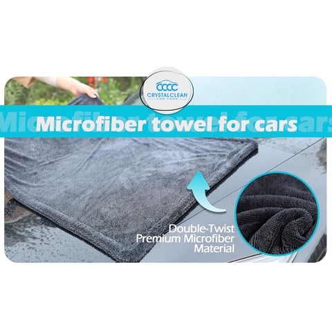 Extra Large Pack of 2 Double Twisted Loop Quick-Drying Towel
