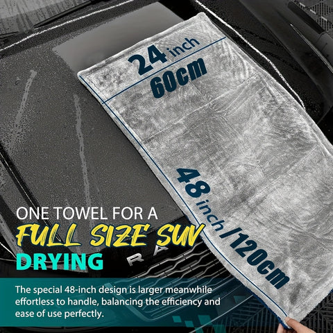 Extra Long Full-Sized SUV Drying Towel, 48\