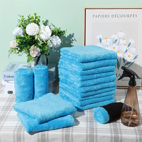 30pcs 15.75X15.75inch 500GSM Ultra Absorbent Car Wash Microfiber Towels - Soft
