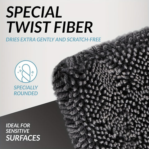 Large Microfiber Car Drying Towel - Ultra Absorbent, Scratch-Free