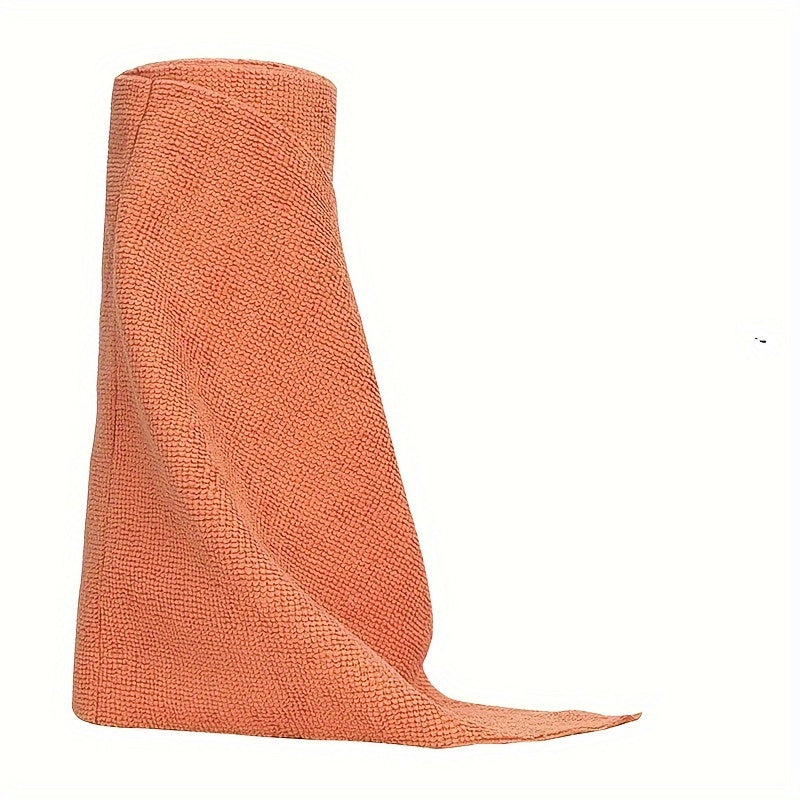 Microfiber Cleaning Cloth Roll - 50 Sheets, Reusable Washable Towels with Perforations