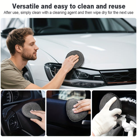 All-in-One Car Wash Kit 11+1pc Car Cleaning Kit | 11pcs Microfiber Cloths