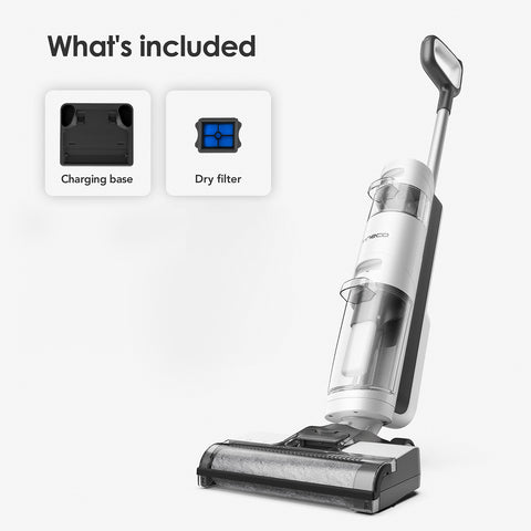 Tineco iFloor 3 Breeze Complete Wet Dry Vacuum Cleaner, Cordless Floor Cleaner and Mop Lightweight One-Step Cleaning for Hard Floors