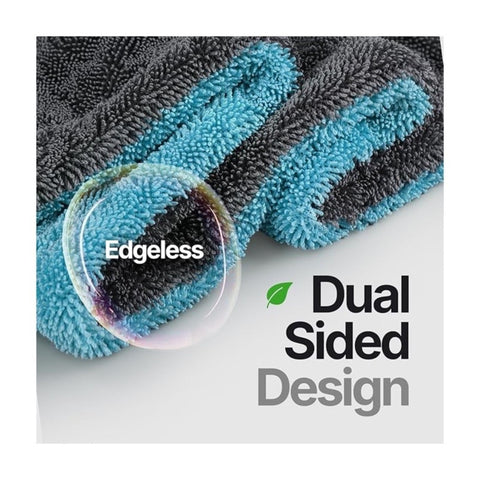 Extra Large Pack of 2 Double Twisted Loop Quick-Drying Towel
